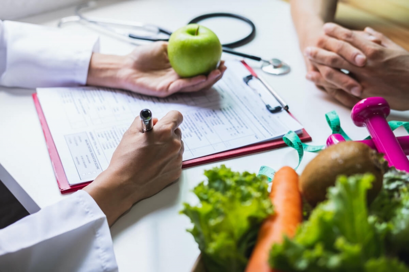 Diätassistentin und Ernährungsberatung